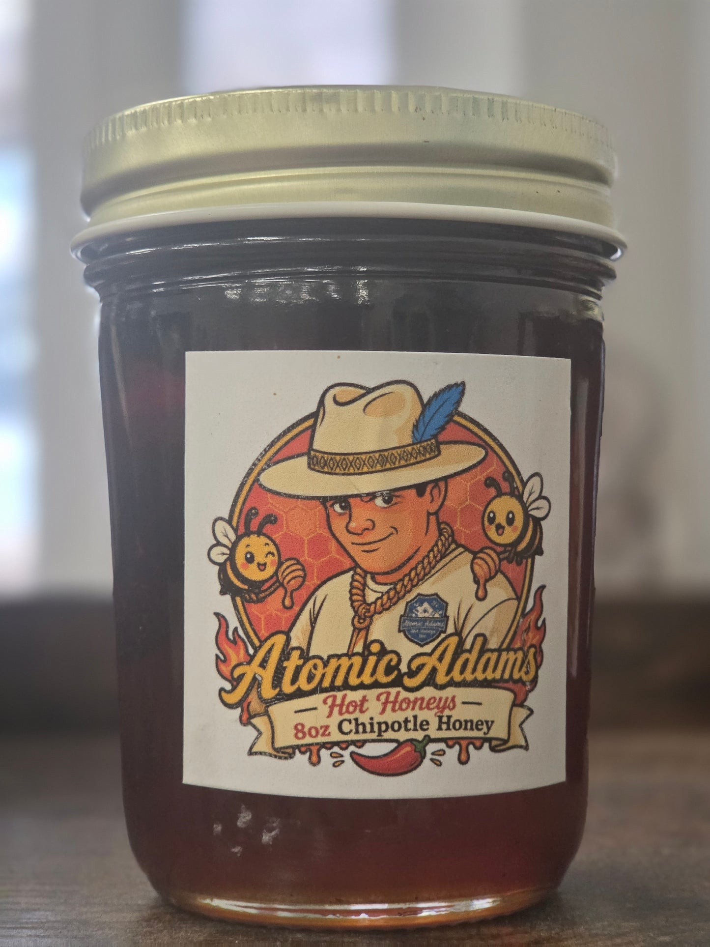Atomic Adam's Hot Honey 8oz